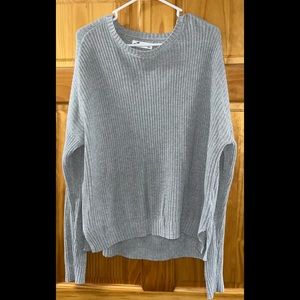 Hollister long sleeve sweater gray size M